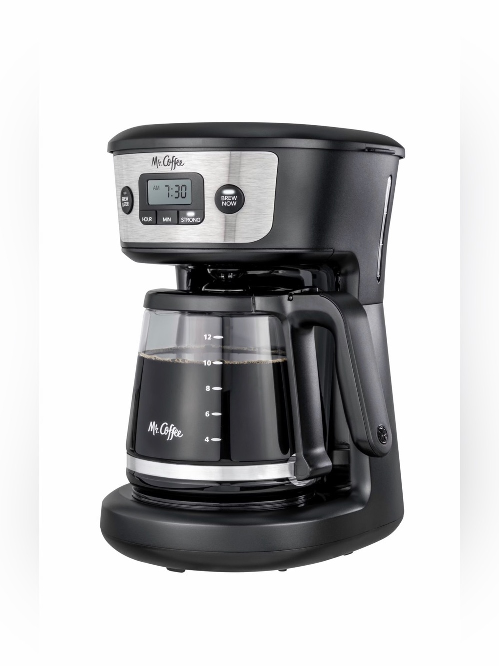 Mr. Coffee Stainless 12 Cup Drip Coffee Maker - Programmable Brew | Great Cond.